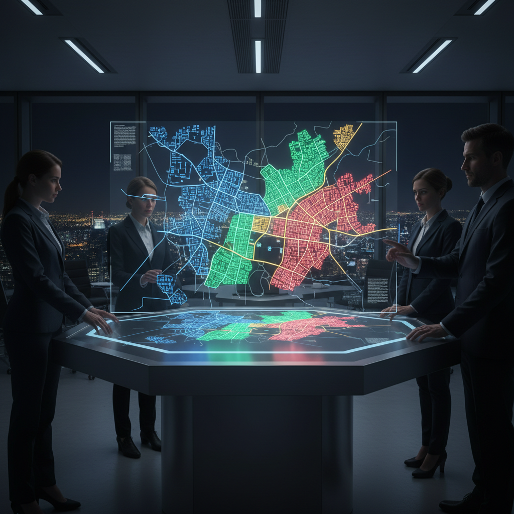 Mapa digital para segmentação em campanha eleitoral